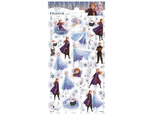 Sticker Frozen 2 Glitzersticker und Aufkleber