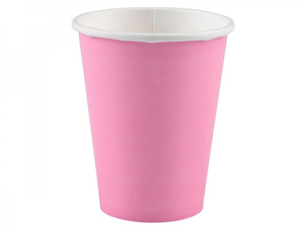 Partybecher rosa Pappbecher