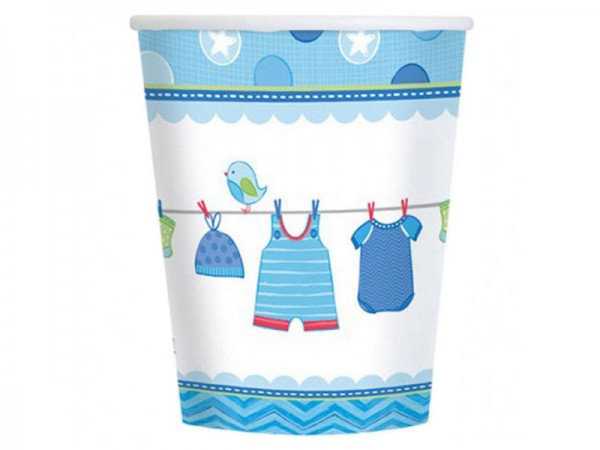 Partybecher Baby Shower Boy Babyparty Junge Pappbecher