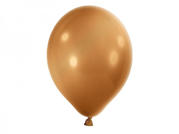 Luftballons gold Latexballons