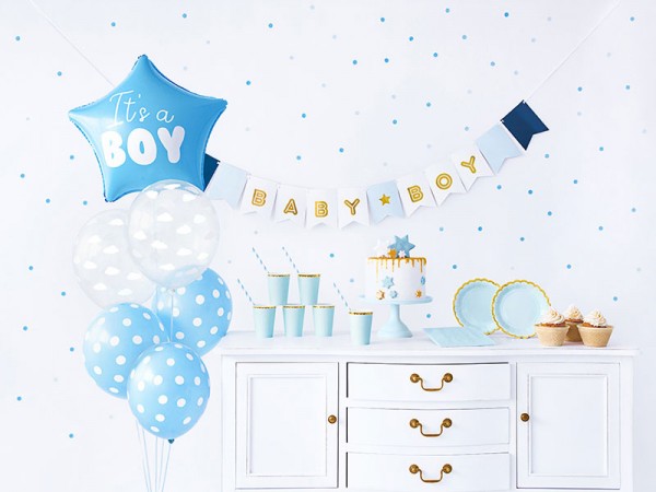 Babyparty Set Its a Boy Baby Shower Dekoset Junge