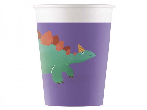 Partybecher Dinosaurier Pappbecher Dino