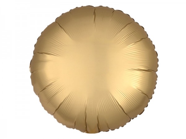 Folienballon Rund gold