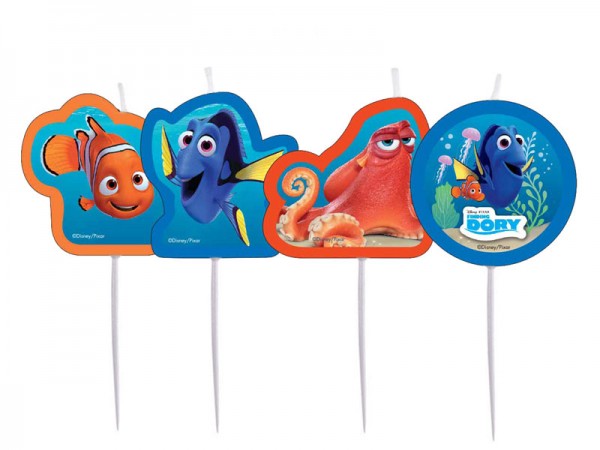 Geburtstagskerzen Findet Nemo und Dorie Kerzen